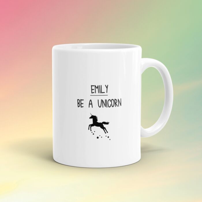 Tazza Personalizzata Unicorno