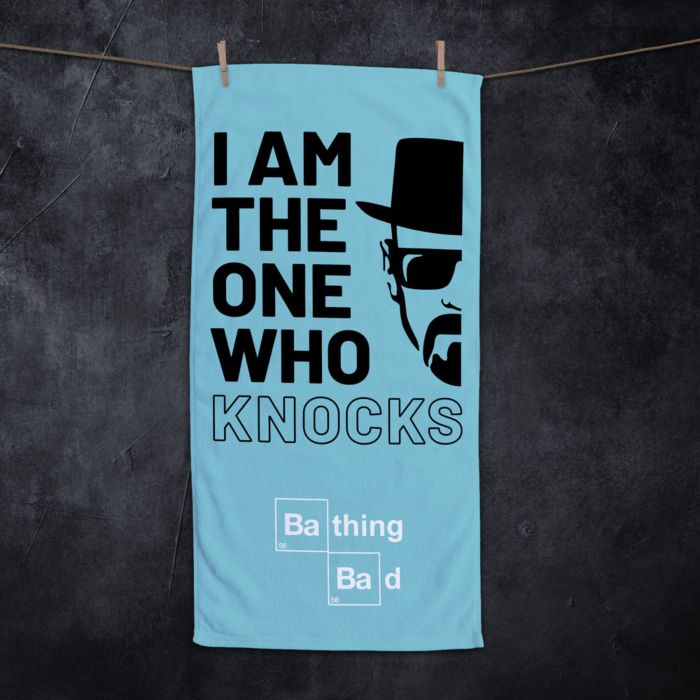 Asciugamano I Am The One Who Knocks