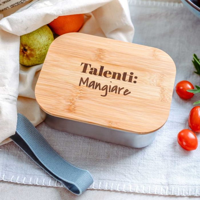 Lunchbox Personalizzata con Testo