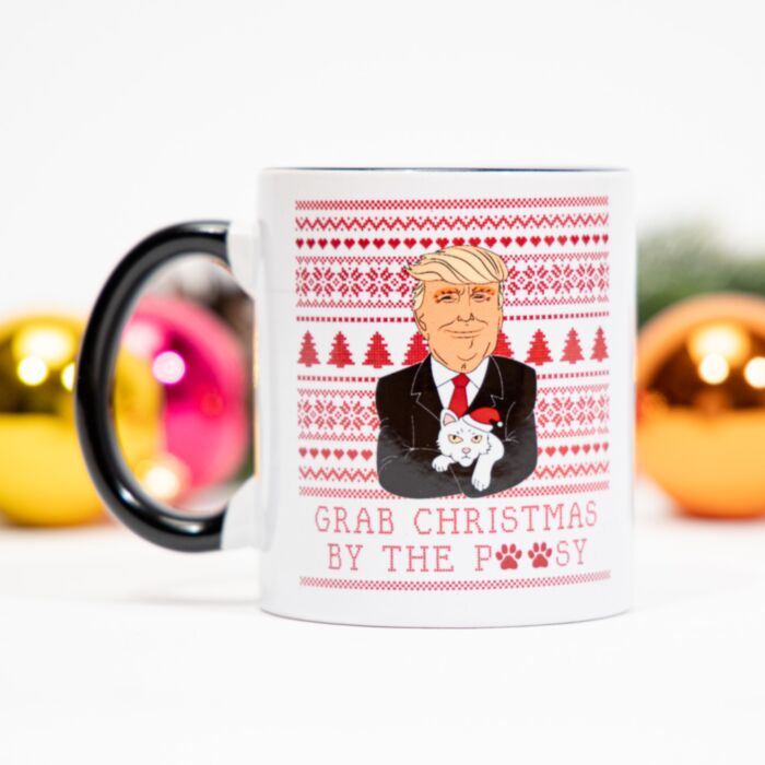 Tazza Grab Christmas By The Pussy