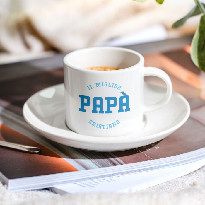Tazzina da Caffè Personalizzata con Frase