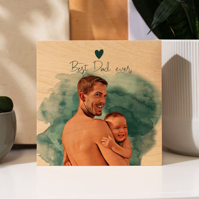 Biglietto Di Auguri Festa Del Papà Regal Publishing | Da Figlia, Con Busta, Design Pianeti, 20x15 Cm - copertina