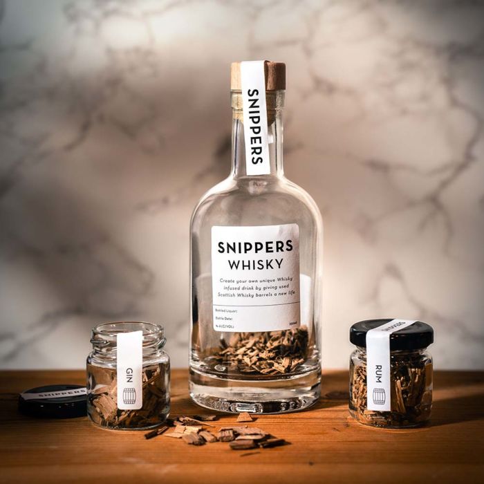 Cofanetto Regalo Whisky, Rum e Gin Fai da Te