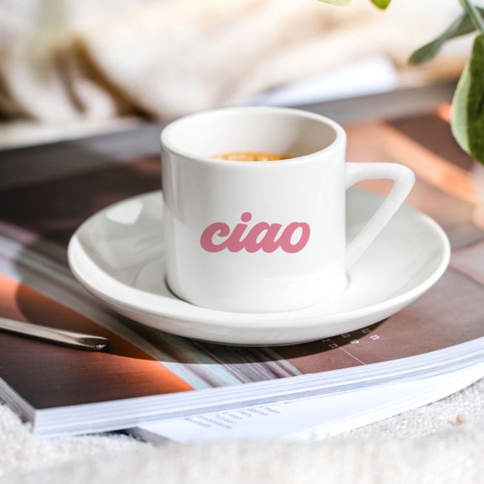 Tazzina da Caffè Personalizzata con Testo