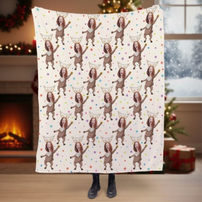 Copertina Personalizzata con Foto per Natale