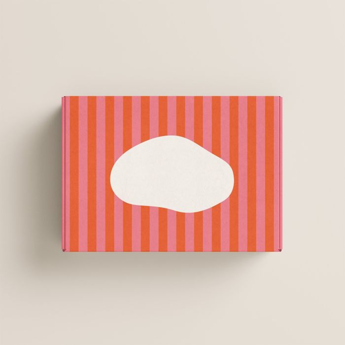 Scatola Regalo Righe