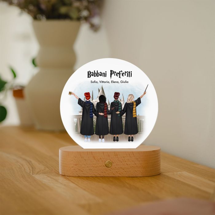 Lampada LED Personalizzata con Maghe