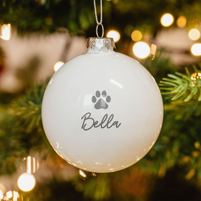 Pallina di Natale Personalizzata con Animale domestico