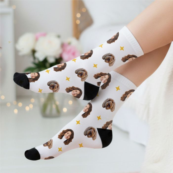 Calzini Personalizzati con Animale Domestico e Viso