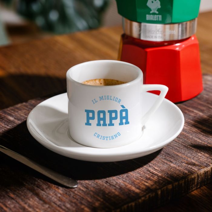 Tazzina da Caffè Personalizzata con Frase