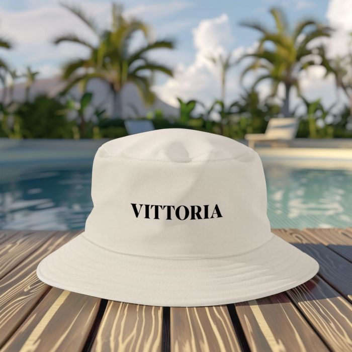 Cappello da Pescatore Personalizzato con Nome