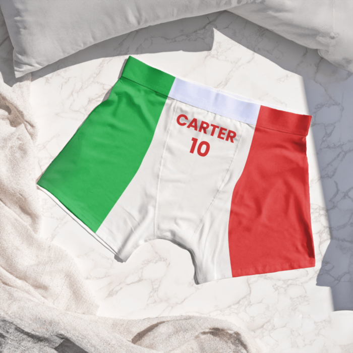 Mutande Personalizzate con Bandiera Nazionale