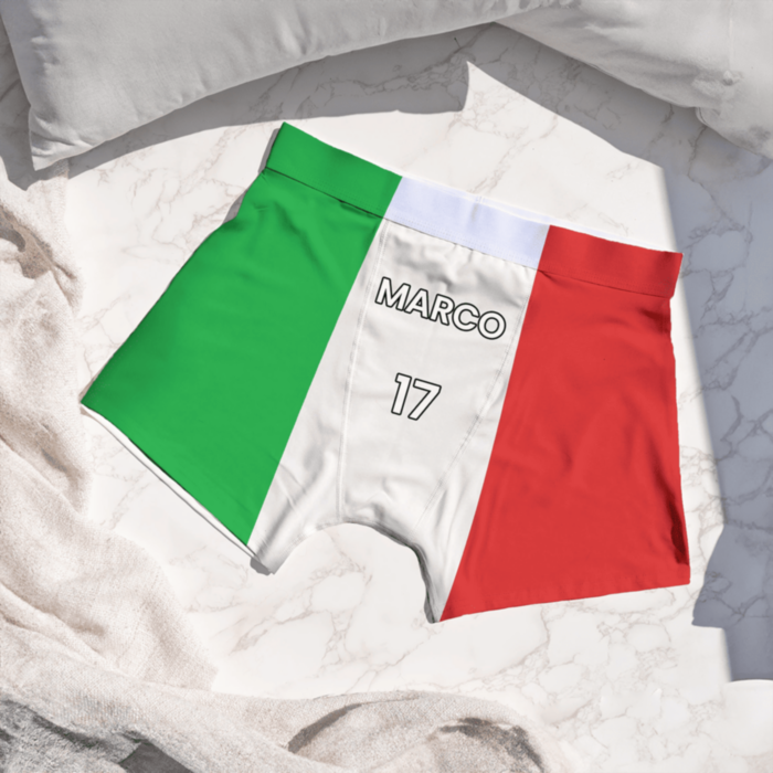 Mutande Personalizzate con Bandiera Nazionale