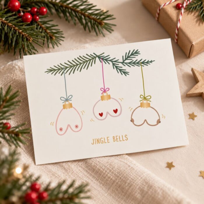 Biglietto di Natale Jingle Bells