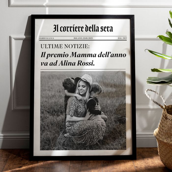 Poster Personalizzato Giornale