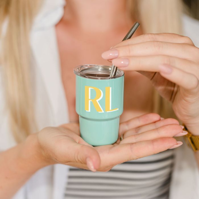 Tazza Termica Mini Personalizzabile con Iniziali