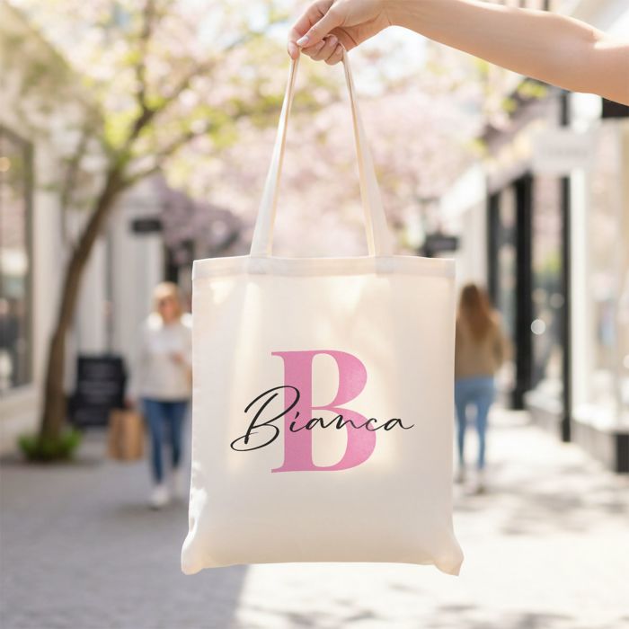Borse Shopper Personalizzate con Monogramma