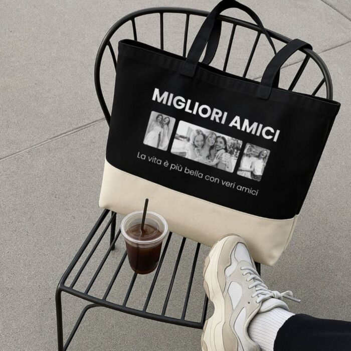 Borsa Personalizzata con Foto e Testo
