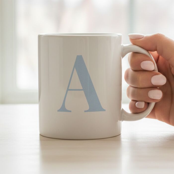 Tazza Personalizzata con Iniziale