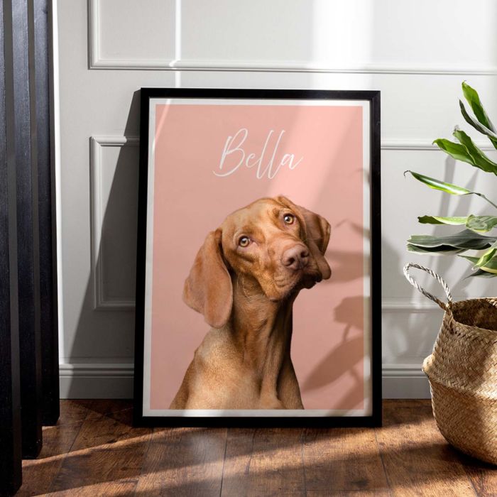 Poster Personalizzato con Animale Domestico