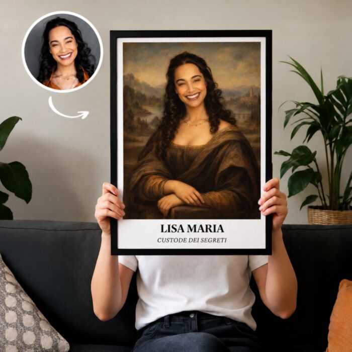 Poster Personalizzato Stile Quadro