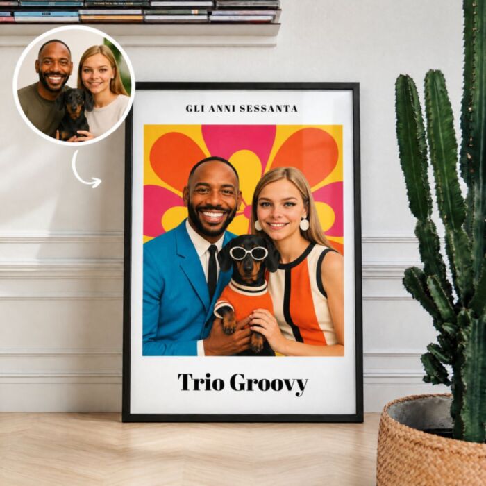 Poster Personalizzato “Viaggio nel Tempo” 