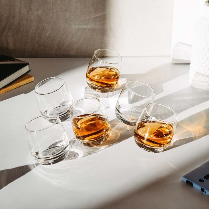 Set 6 Bicchieri da Whisky Dondolanti