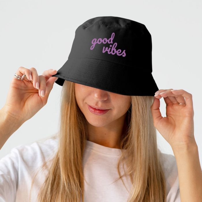 Cappello da Pescatore Personalizzati con due Frasi