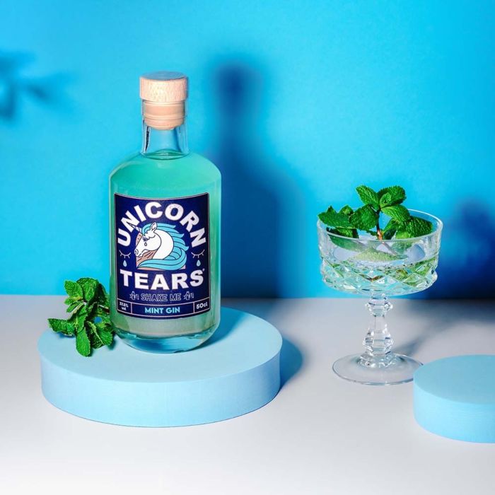 Gin con Lacrime di Unicorno e Menta