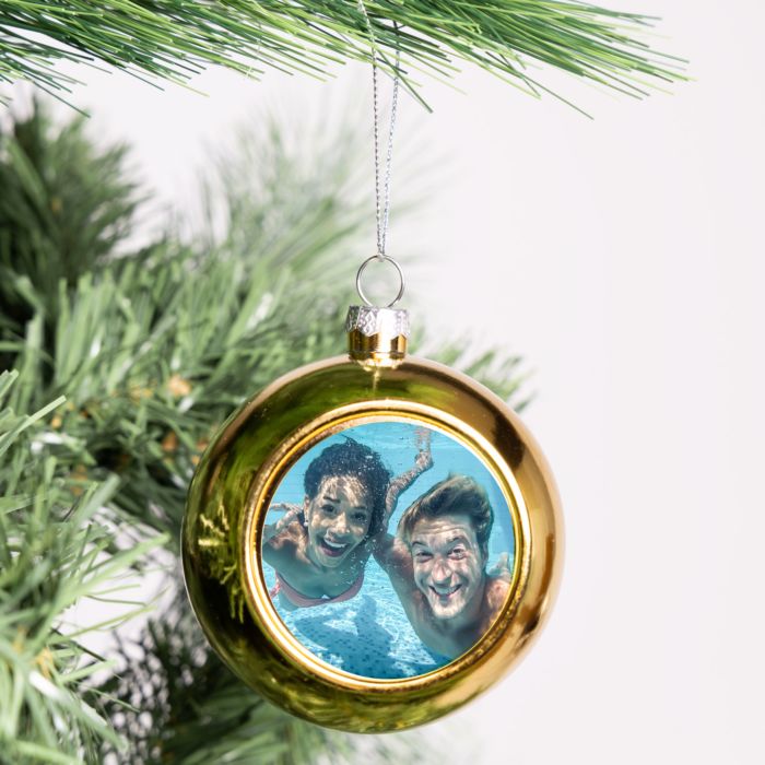 Palla di Natale con Foto