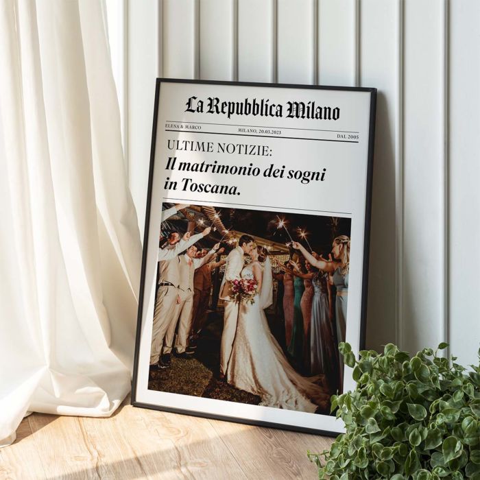 Poster Personalizzato Giornale