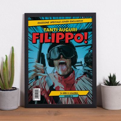 Poster Personalizzato in Stile Fumetto Poster Personalizzato in Stile Fumetto