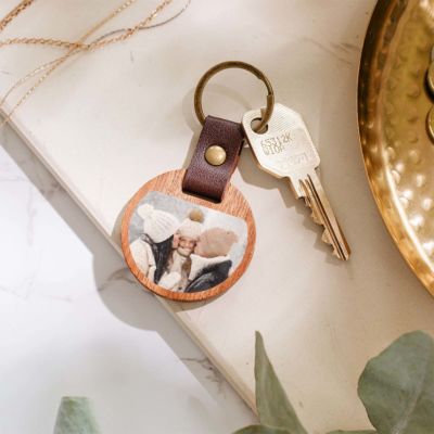Portachiavi in Legno Personalizzati con Foto
