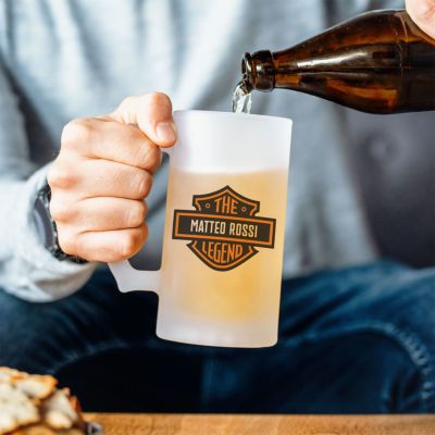 Boccale da Birra Personalizzato da Motociclista