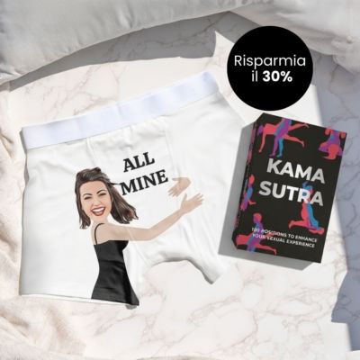 Set regalo Mutande e Carte Kamasutra