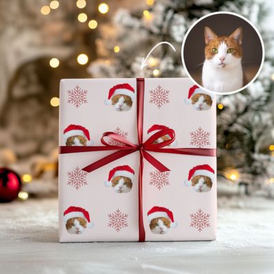 Carta Regalo Personalizzata Natalizia con Animale Domestico