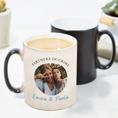 Tazza Personalizzata con Foto e 3 Righe