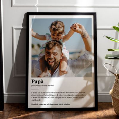 Poster Personalizzato con Foto e Definizione