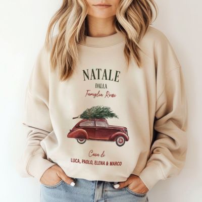 Maglione Natalizio Personalizzato Retrò
