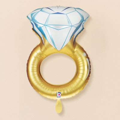 Palloncino XXL Anello di Diamanti