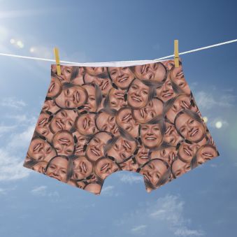 Boxer Personalizzati con Faccia