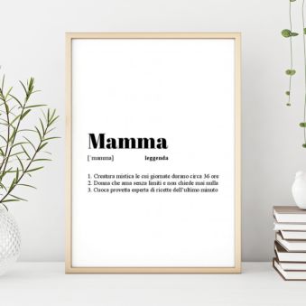 Poster Personalizzato con Definizione