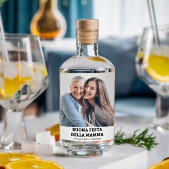 Gin Personalizzato con Foto e Testo