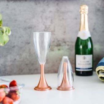 Set di 2 Bicchieri da Champagne To Go
