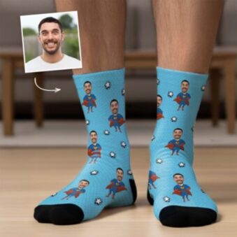 Calzini Personalizzati con Faccia e Supereroi