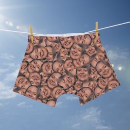 Boxer Personalizzati Per Uomo Con Foto, Faccia O Testo - Mutande Su Misura Taglie XS-4XL