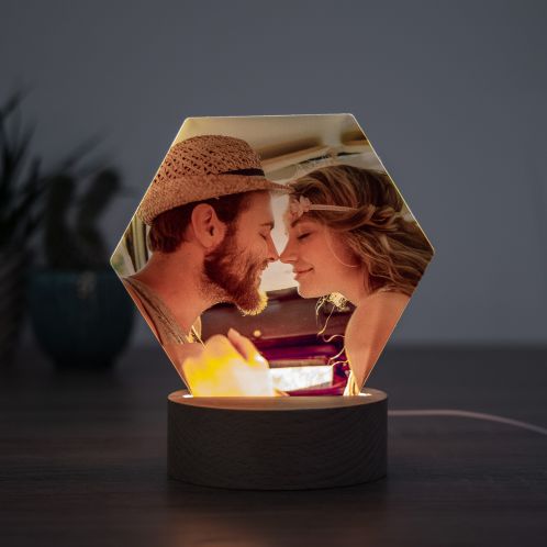 Lampada LED Personalizzata con Foto