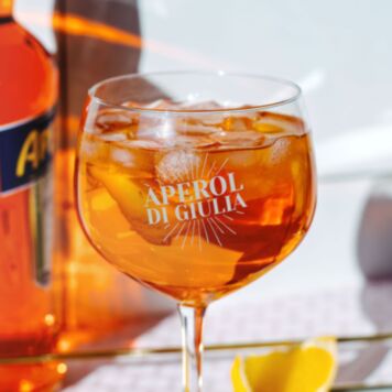 Bicchiere Aperol Personalizzato con Nome