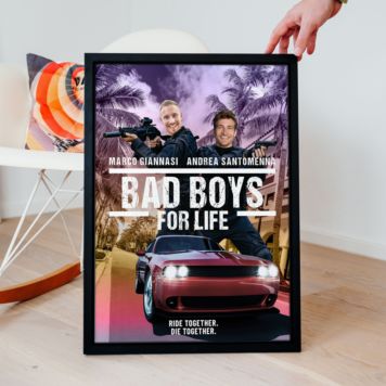 Poster Personalizzato in Stile Bad Boys
