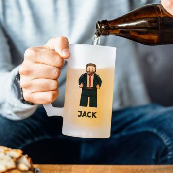 Boccale da Birra Personalizzato con il tuo Personaggio